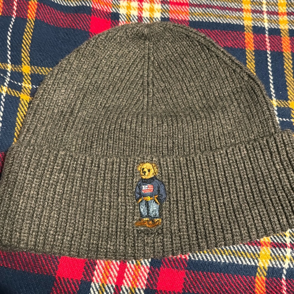 Polo by Ralph Lauren polo bear winter hat